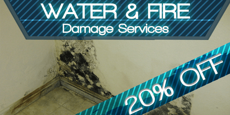 Water and Fire Damage Services for Better Price